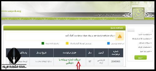 شماره پرونده ارشد 1405